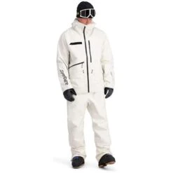 Spyder Sanction Jacket - Men's -Ski Equipment Discounts fw23 spyder menssanctionjacket vanillaice 3