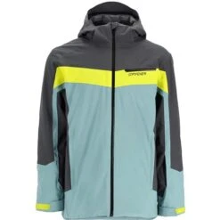 Spyder Seventy - Eight Jacket - Men's -Ski Equipment Discounts fw23 spyder mensseventyeightjacket ebonytundra 6