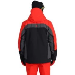 Spyder Seventy - Eight Jacket - Men's -Ski Equipment Discounts fw23 spyder mensseventyeightjacket volcanoblack 2
