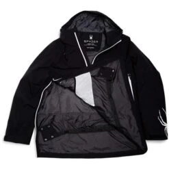 Spyder Signal GTX Insulated Anorak - Men's -Ski Equipment Discounts fw23 spyder menssignalgtxinsulatedanorak black 5