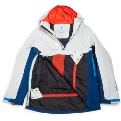 Spyder Signal GTX Insulated Anorak - Men's -Ski Equipment Discounts fw23 spyder menssignalgtxinsulatedanorak glacierabyss 5