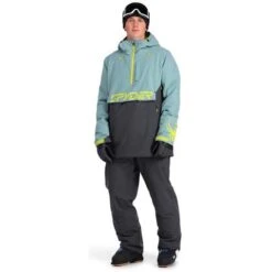 Spyder Signal GTX Insulated Anorak - Men's -Ski Equipment Discounts fw23 spyder menssignalgtxinsulatedanorak tundra 3