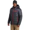 Spyder Timeless Hoodie Down Jacket - Men's 2 Spyder Timeless Hoodie Down Jacket - Men's -Ski Equipment Discounts fw23 spyder menstimelesshoodiedownjacket ebony 1