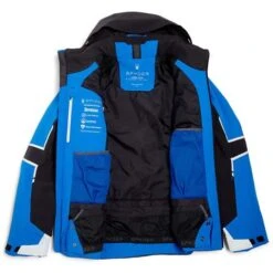 Spyder Titan GTX Jacket - Men's -Ski Equipment Discounts fw23 spyder menstitangtxjacket collegiateblack 4