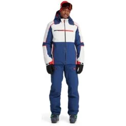 Spyder Titan GTX Jacket - Men's -Ski Equipment Discounts fw23 spyder menstitangtxjacket glacierabyss 3