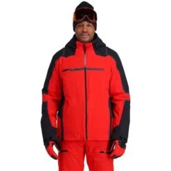 Spyder Titan GTX Jacket - Men's -Ski Equipment Discounts fw23 spyder menstitangtxjacket volcanoblack 1
