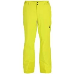 Spyder Traction Pant - Men's -Ski Equipment Discounts fw23 spyder menstractionpant citron 4