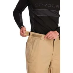 Spyder Traction Pant - Men's -Ski Equipment Discounts fw23 spyder menstractionpant tannin 5