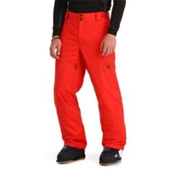 Spyder Traction Pant - Men's -Ski Equipment Discounts fw23 spyder menstractionpant volcano 1