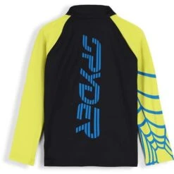 Spyder Bug Zip T-Neck - Toddler Boy's -Ski Equipment Discounts fw23 spyder toddlerboysbugziptneck black 2