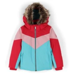 Spyder Lola Jacket - Toddler Girl's -Ski Equipment Discounts fw23 spyder toddlergirlslolajacket bahamablue