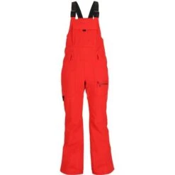 Spyder Terrain GTX Bib - Women's -Ski Equipment Discounts fw23 spyder womens terraingtxbib tomato 3