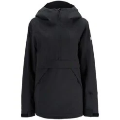 Spyder All Out Anorak - Women's -Ski Equipment Discounts fw23 spyder womensalloutanorak black 3