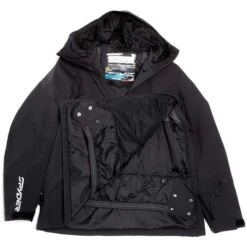 Spyder All Out Anorak - Women's -Ski Equipment Discounts fw23 spyder womensalloutanorak black 4