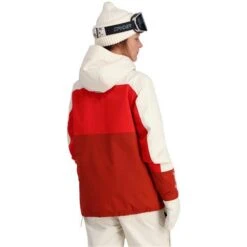 Spyder All Out Anorak - Women's -Ski Equipment Discounts fw23 spyder womensalloutanorak rooibostea 2