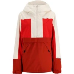 Spyder All Out Anorak - Women's -Ski Equipment Discounts fw23 spyder womensalloutanorak rooibostea 5