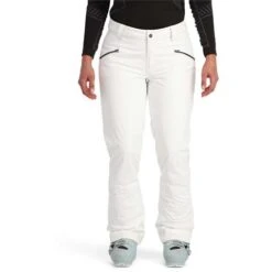 Spyder Amour GTX Infinium Pant - Women's -Ski Equipment Discounts fw23 spyder womensamourgtxinfiniumpant white 1