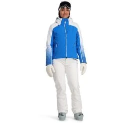 Spyder Brava GTX Jacket - Women's -Ski Equipment Discounts fw23 spyder womensbravagtxjacket collegiate 3