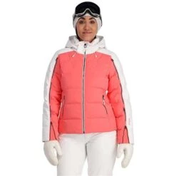 Spyder Falline GTX Infinium No Faux Fur Down Jacket - Women's 33 Spyder Falline GTX Infinium No Faux Fur Down Jacket - Women's -Ski Equipment Discounts fw23 spyder womensfallinegtxinfiniumnofauxfurdownjacket tropic 1