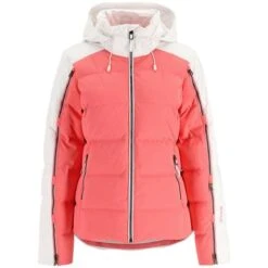 Spyder Falline GTX Infinium No Faux Fur Down Jacket - Women's 36 Spyder Falline GTX Infinium No Faux Fur Down Jacket - Women's -Ski Equipment Discounts fw23 spyder womensfallinegtxinfiniumnofauxfurdownjacket tropic 4