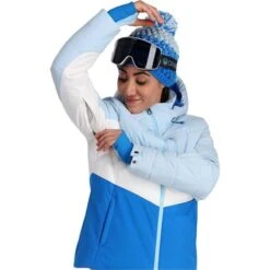 Spyder Haven GTX Infinium Jacket - Women's -Ski Equipment Discounts fw23 spyder womenshavengtxinfiniumjacket frost 4