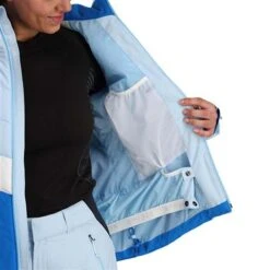 Spyder Haven GTX Infinium Jacket - Women's -Ski Equipment Discounts fw23 spyder womenshavengtxinfiniumjacket frost 5