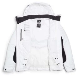 Spyder Haven GTX Infinium Jacket - Women's -Ski Equipment Discounts fw23 spyder womenshavengtxinfiniumjacket white 5