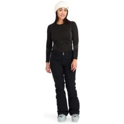 Spyder Hope Pant - Women's -Ski Equipment Discounts fw23 spyder womenshopepant black 3