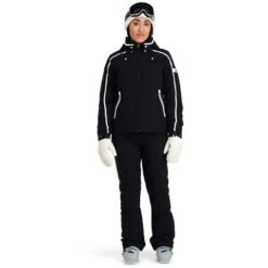 Spyder Optimist Jacket - Women's 24 Spyder Optimist Jacket - Women's -Ski Equipment Discounts fw23 spyder womensoptimistjacket black 3
