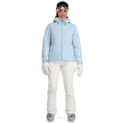 Spyder Optimist Jacket - Women's 36 Spyder Optimist Jacket - Women's -Ski Equipment Discounts fw23 spyder womensoptimistjacket frost 3