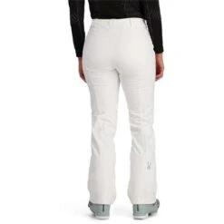 Spyder Orb Softshell Pant - Women's -Ski Equipment Discounts fw23 spyder womensorbsoftshellpant white 2