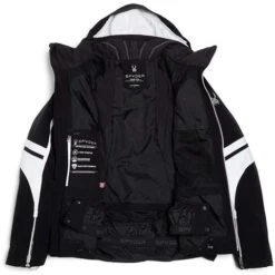 Spyder Poise GTX Jacket - Women's -Ski Equipment Discounts fw23 spyder womenspoisegtxjacket black 3