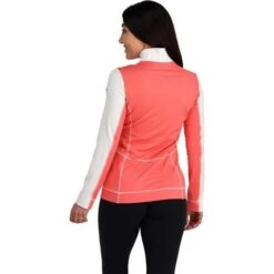Spyder Savona Zip T-Neck - Women's -Ski Equipment Discounts fw23 spyder womenssavonaziptneck tropic 2