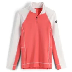 Spyder Savona Zip T-Neck - Women's -Ski Equipment Discounts fw23 spyder womenssavonaziptneck tropic 3