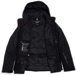 Spyder Schatzi GTX Jacket - Women's 24 Spyder Schatzi GTX Jacket - Women's -Ski Equipment Discounts fw23 spyder womensschatzigtxjacket black 5