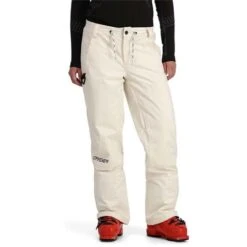 Spyder Seventy Pant - Women's 16 Spyder Seventy Pant - Women's -Ski Equipment Discounts fw23 spyder womensseventypant vanillaice 1