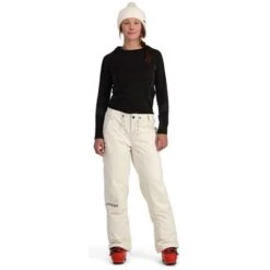 Spyder Seventy Pant - Women's 18 Spyder Seventy Pant - Women's -Ski Equipment Discounts fw23 spyder womensseventypant vanillaice 3