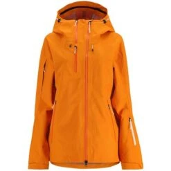Spyder Solitaire Jacket - Women's -Ski Equipment Discounts fw23 spyder womenssolitairejacket desertsun 7