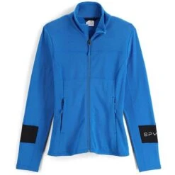 Spyder Speed Full Zip Fleece Jacket - Women's -Ski Equipment Discounts fw23 spyder womensspeedfullzipzipfleecejacket collegiate 3