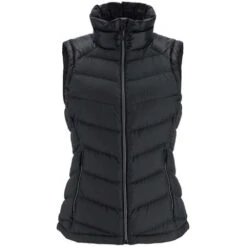 Spyder Timeless Down Vest - Women's -Ski Equipment Discounts fw23 spyder womenstimelessdownvest black 3