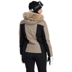 Spyder Vida GTX Jacket - Women's -Ski Equipment Discounts fw23 spyder womensvidagtxjacket cashmere 2