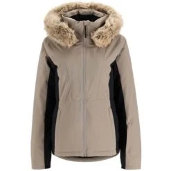 Spyder Vida GTX Jacket - Women's -Ski Equipment Discounts fw23 spyder womensvidagtxjacket cashmere 6