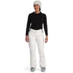Spyder Winner GTX Pant - Women's -Ski Equipment Discounts fw23 spyder womenswinnergtxpant white 3