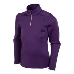 Sunice Hailey Pullover - Girl’s -Ski Equipment Discounts fw23 sunice girlshaileypullover amethyst 1