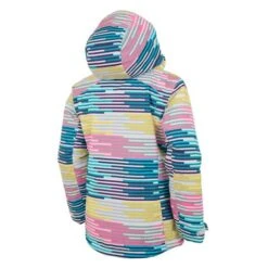 Sunice Zara Jacket - Girl's -Ski Equipment Discounts fw23 sunice girlszarajacket brickprint 2