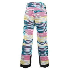 Sunice Zoe Pant - Girl's -Ski Equipment Discounts fw23 sunice girlszoepant brickprint 2