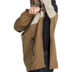 Volcom Brighton Pullover - Men's 13 Volcom Brighton Pullover - Men's -Ski Equipment Discounts fw23 volcom mensbrightonpullover darkkhaki 4