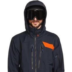 Volcom Guch Stretch Gore Jacket - Men's -Ski Equipment Discounts fw23 volcom mensguchstretchgorejacket black 4