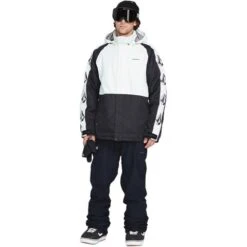 Volcom Iconic Stone Ins Jacket - Men's -Ski Equipment Discounts fw23 volcom mensiconicstoneinsulatedjacket icegreen 3
