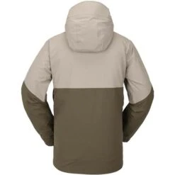 Volcom L Ins Gore-Tex Jacket - Men's -Ski Equipment Discounts fw23 volcom menslinsulatedgoretexjacket darkkhaki 2